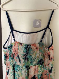 Floral Spaghetti Strap Dress