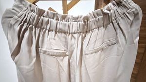 Elegant Beige Palazzo Pants