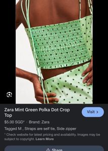 Polka Dot Zara Top