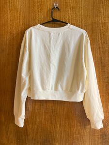Cream Vintage Graphic Sweatshirt