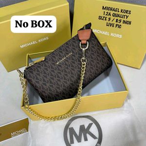 Michael Kors Clutch with Gold Chain