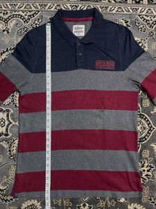 Roadster Striped Long Sleeve Polo Shirt