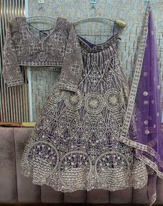 Stunning Embroidered Lehenga Choli Set