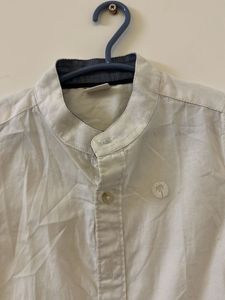 Boy's Casual White Shirt