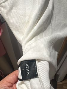 White Ribbed Tank Top IORA ( never worn)