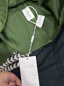 Satin Wrap Top - Olive Green