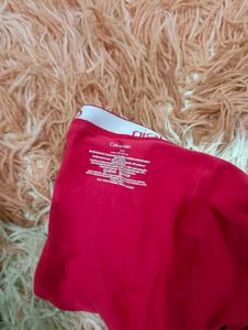 Calvin Klein Women's Red Brief