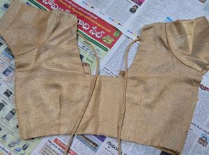 Golden Brocade stitched Blouse