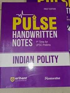 Pulse Handwritten Notes for UPSC Prelims