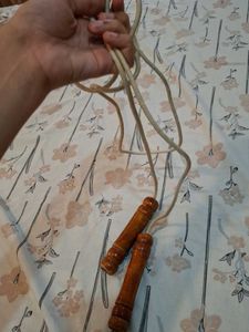 Retro Wooden Jump Rope