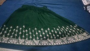 Emerald Green Embellished Anarkali