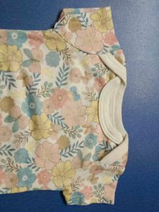 Floral Baby Bodysuit
