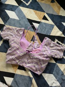 Purple Lehenga Choli