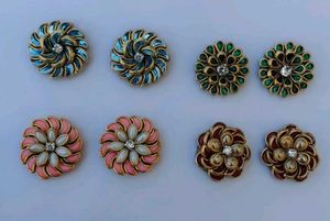 beautiful Stud Earrings - any Design one pair