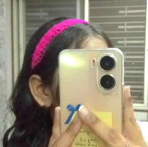 Crochet Mesh Hairband