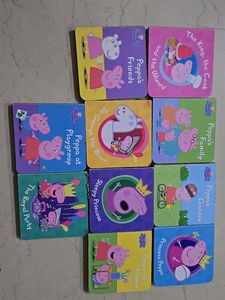 Peppa Pig Board Book Set - 10 Books