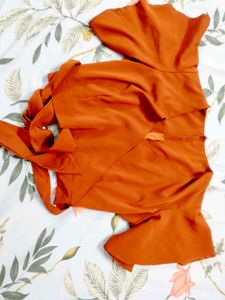 Rust Colored Jumpsuit