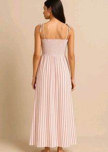 Striped Dress with Shrug (New)