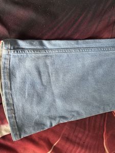 Light Wash Flared Jeans