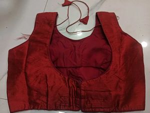 NEW Red Embellished Blouse