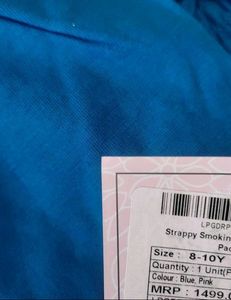 LILPICKS Cute Blue Girls Dress