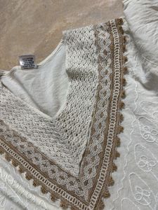 Boho Embroidered Tunic Top