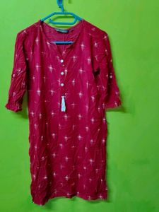 Avaasa Pink Kurtas set of 2