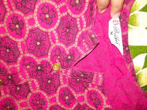 Pink Floral Print Kurta