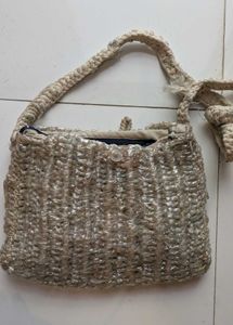 A set of 5 different types upcycled bags
