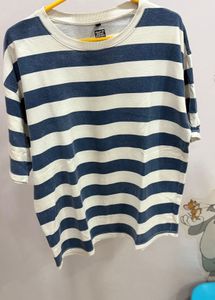Striped Oversized T-Shirt