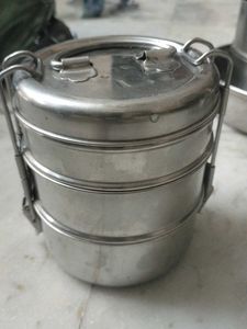 Stackable Stainless Steel Tiffin Box