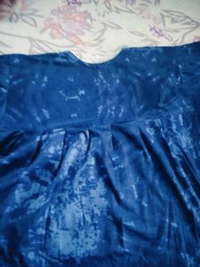 Blue Tie-Dye Top