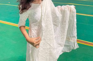 Elegant Chikankari Kurta Set