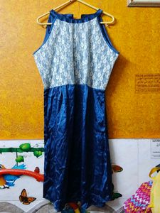 Blue Lace Dress