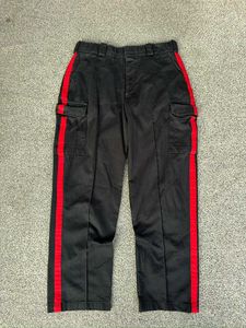 Red Stripe Cargo Pants