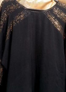Embellished Kaftan Abaya Gown