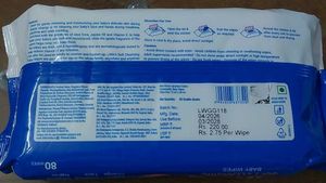 Little's Soft Cleansing Baby Wipes - 80 Wipe