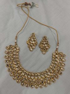 Kundan Necklace and Earring Set