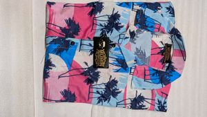 Men's Printed Co-Ord Set | XL Size Casual Shirt