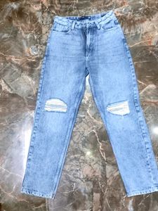 Blue Ripped Jeans
