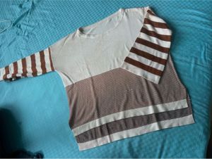 Striped Long Sleeve Top