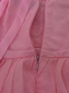 Girls Pink Floral Party wear Gown Dress