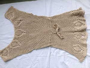 Boho Crochet Beach Cover-Up