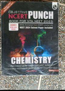 Objective NCERT Punch Chemistry Book for NEET 2025