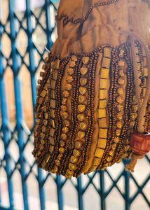 golden potli bag for function