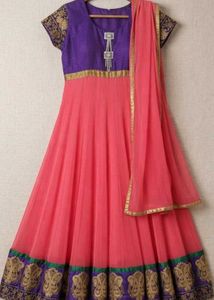 Elegant Anarkali Suit Set with Dupatta
