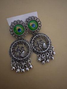 3 Combo Exquisite Peacock & Dancer Design Earrings