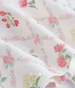 Floral Corset Bow Tank Top
