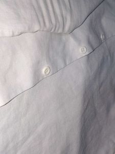 Classic White Button-Up Shirt