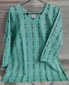 Stylish Teal Short Kurta